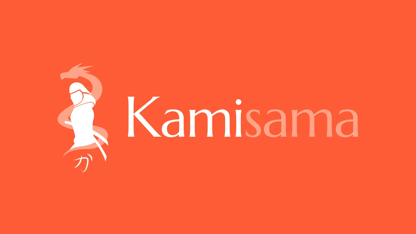 Logo horizontal sobre laranja
